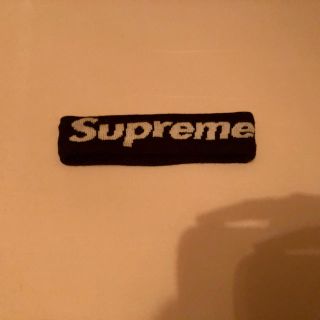 シュプリーム(Supreme)のsupreme ヘアバンド 黒 登坂広臣着用(その他)