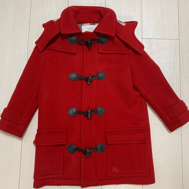 BURBERRY(バーバリー)のBURBERRY キッズ ダッフルコート キッズ/ベビー/マタニティのキッズ服女の子用(90cm~)(コート)の商品写真