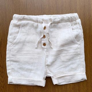 ザラキッズ(ZARA KIDS)のZARA ベビー リネン  ハーフパンツ(パンツ)