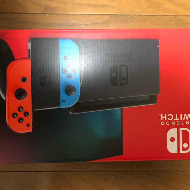 新品未開封　新型任天堂スイッチ　ネオンカラー