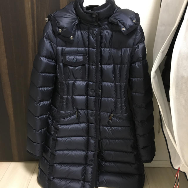 MONCLER(モンクレール)のモンクレール  ダウン HERMINE  エルミンヌ ネイビー 00 専用‼️ レディースのジャケット/アウター(ダウンコート)の商品写真