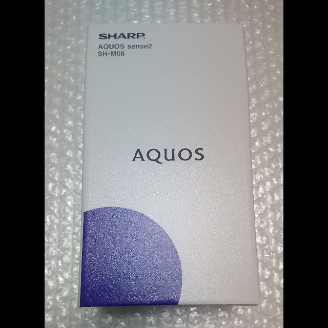 SHARP AQUOS sense2 SH-M08 白 SIMフリー 新品未開封