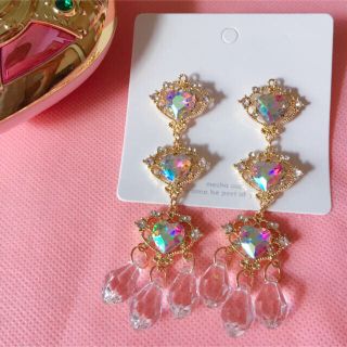 ハート ドレス ピアス 姫(ピアス)