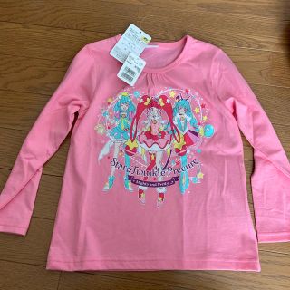 バンダイ(BANDAI)のスタートゥインクルプリキュア/首元ギャザー入りの長袖Tシャツ/110サイズ(Tシャツ/カットソー)