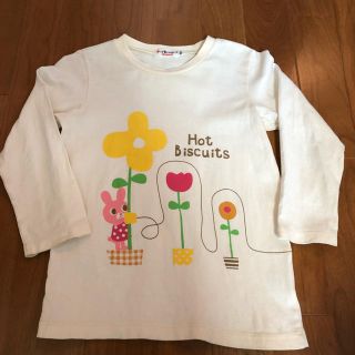 ミキハウス(mikihouse)のミキハウス 長袖 Tシャツ 100 バックプリントあり 女の子(Tシャツ/カットソー)