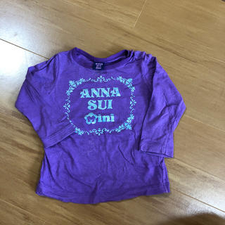 アナスイミニ(ANNA SUI mini)のANNA SUI 長袖Tシャツ 80cm(Ｔシャツ)