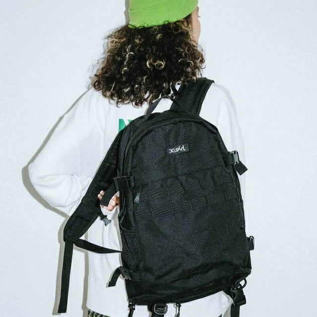 [エックスガール] バックパック BOX LOGO BACKPACK