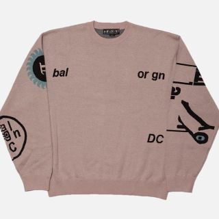 バル(BAL)のbal JACQUARD COTTON CREWNECK SWEATER(ニット/セーター)