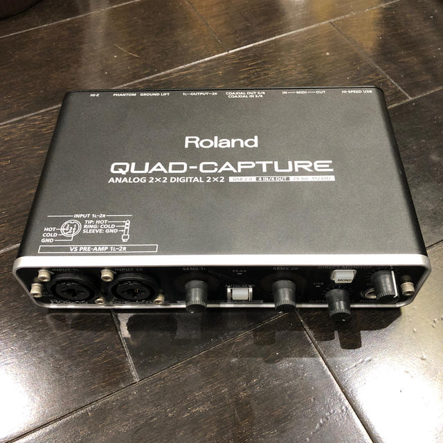 Roland(ローランド)のRoland QUAD-CAPTURE オーディオインターフェース 楽器のDTM/DAW(オーディオインターフェイス)の商品写真