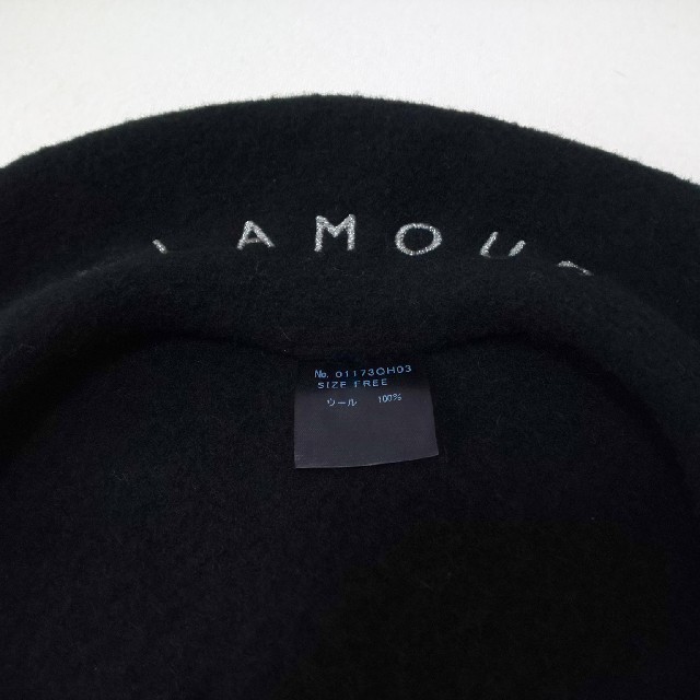 HYSTERIC GLAMOUR(ヒステリックグラマー)のLe Beret Francais × HYSTERIC/LOGO刺繍ベレー レディースの帽子(ハンチング/ベレー帽)の商品写真