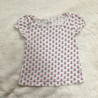 ベビーギャップ(babyGAP)のbabyGAP花柄Tシャツ80(Ｔシャツ)