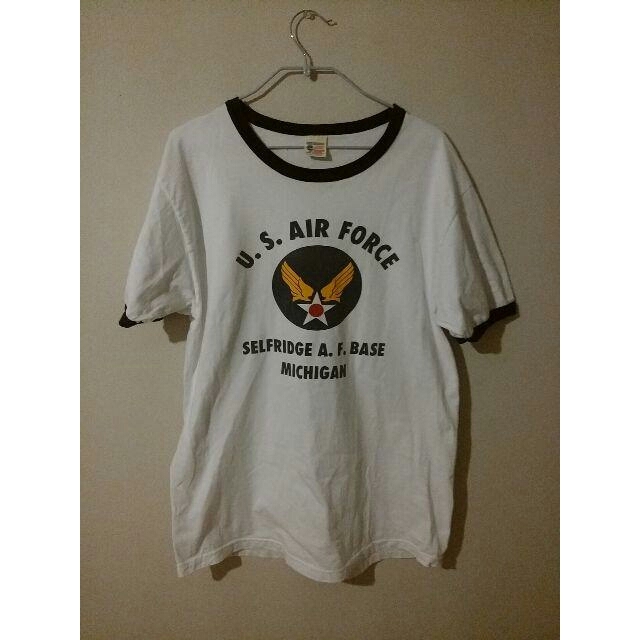 Buzz Rickson's(バズリクソンズ)のバズリクソンズ　Tシャツ　us air force Lサイズ メンズのトップス(Tシャツ/カットソー(半袖/袖なし))の商品写真