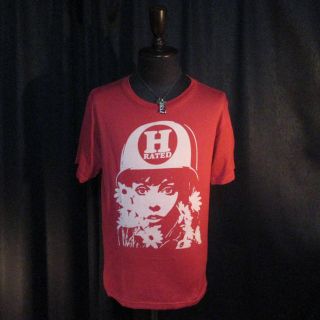 ヒステリックグラマー(HYSTERIC GLAMOUR)のヒステリックグラマー　ヘルメットガールTシャツ(Tシャツ/カットソー(半袖/袖なし))