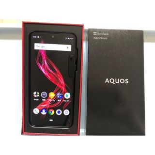 ソフトバンク(Softbank)の9月限定出品[新品未使用]AQUOS zero Softbank(スマートフォン本体)