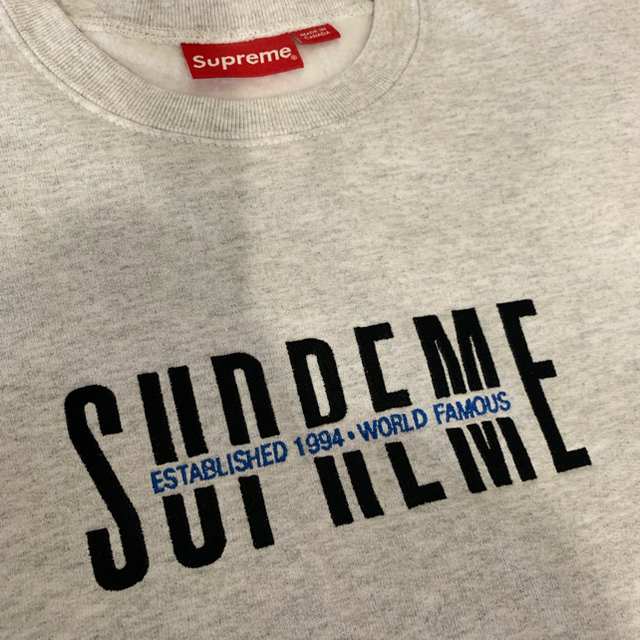 Supreme(シュプリーム)のSupreme World Famous Crewneck Sサイズ メンズのトップス(スウェット)の商品写真