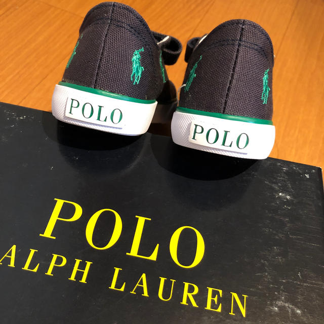 POLO RALPH LAUREN(ポロラルフローレン)のラルフローレン Ralph Lauren キッズシューズ 15センチ 新品未使用 キッズ/ベビー/マタニティのキッズ靴/シューズ(15cm~)(スニーカー)の商品写真