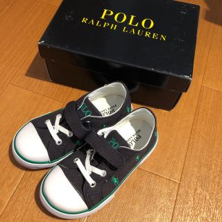 ポロラルフローレン(POLO RALPH LAUREN)のラルフローレン Ralph Lauren キッズシューズ 15センチ 新品未使用(スニーカー)