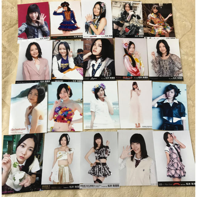 SKE48 松井珠理奈 松井玲奈 生写真 まとめ