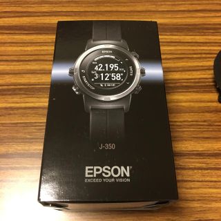 エプソン(EPSON)のEPSON J-350B GPS ランニング トレイル 時計 ウオッチ(その他)