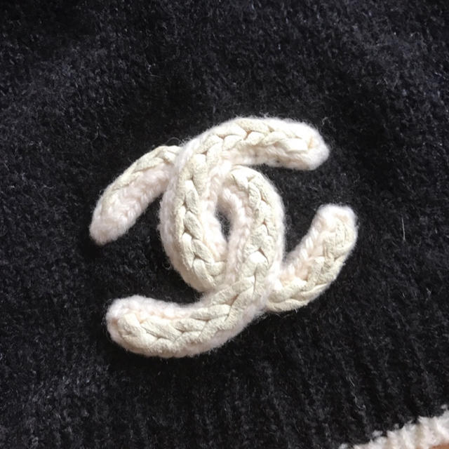 CHANEL(シャネル)のシャネル カシミヤニット帽 レディースの帽子(ニット帽/ビーニー)の商品写真