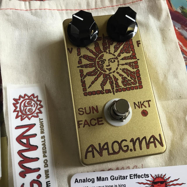 Analogman Sunface NKT Red dot Low Gain 楽器のギター(エフェクター)の商品写真