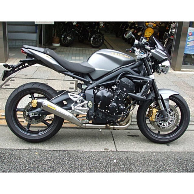 【最終価格】トライアンフ ストリートトリプルR 675cc 自動車/バイクのバイク(車体)の商品写真