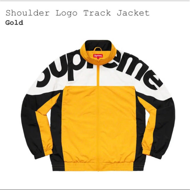 Gold黄色⬛️在庫数Supreme Shoulder Logo Track Jacket