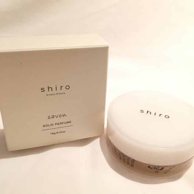 shiro sabon ボディミルクと練り香水