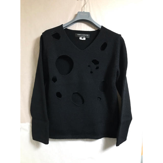 COMME des GARCONS HOMME PLUS(コムデギャルソンオムプリュス)の早い者勝ち！！ギャルソンプリュス plus 名作 穴あきニット メンズのトップス(ニット/セーター)の商品写真