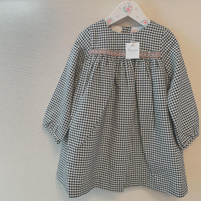 キッズ服女の子用(90cm~)ボンポワン 19AW ドレス FELICIE 3a