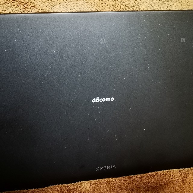 NTTdocomo(エヌティティドコモ)のdocomo　SONY　Xperia z4 Tablet スマホ/家電/カメラのPC/タブレット(タブレット)の商品写真