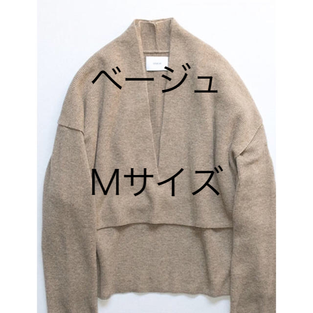 SUNSEA - stein lay deep v neck knit lsの通販 by kei's shop SUNSEA - stein lay deep v neck knit lsの通販 by kei's shop