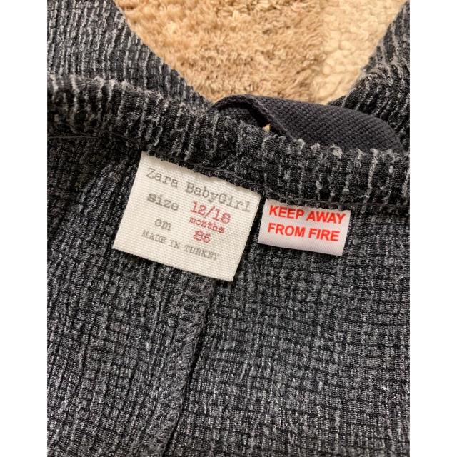 ZARA KIDS(ザラキッズ)のサロペット オールインワン キッズ/ベビー/マタニティのベビー服(~85cm)(カバーオール)の商品写真