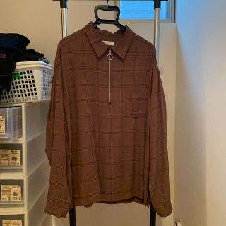 復刻VINTAGE CHECK RING ZIP SHIRT (シャツ)