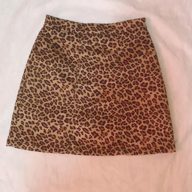 titty&co(ティティアンドコー)のレオパード スカート ヒョウ柄 レディースのスカート(ミニスカート)の商品写真