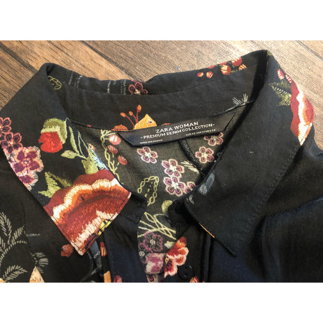 ZARA(ザラ)のZARA✴︎花柄ワンピース レディースのワンピース(ロングワンピース/マキシワンピース)の商品写真