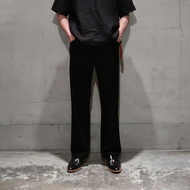 sunsea19ss teketeke pants ブラック- SUNSEA 19ss TEKETEKE PANTS