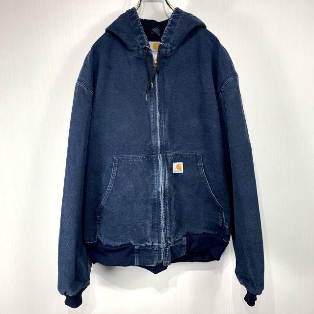 メキシコ製 carhartt アクティブ パーカー - ブルゾン