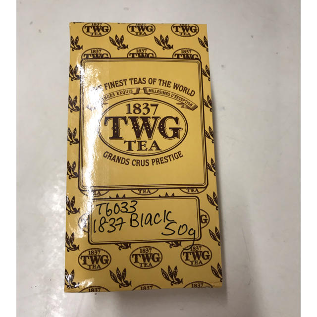 TWG ブラック ティー 50g 食品/飲料/酒の飲料(茶)の商品写真