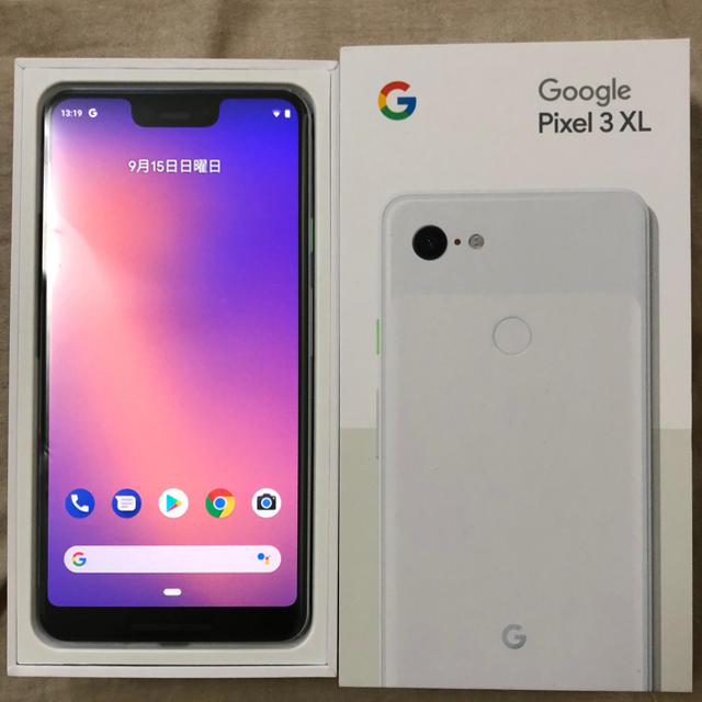 新品 pixel3XL ホワイト 128GB docomo simフリー