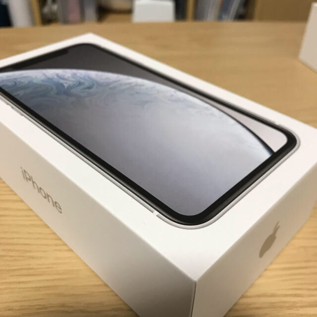 スマホ/家電/カメラ在庫残り1品【新品・未使用】iPhone XR 64GB ホワイト SIMフリー