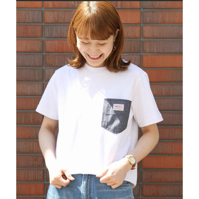 coen(コーエン)の【女性にも人気】SMITH別注ポケットTシャツ19SS メンズのトップス(Tシャツ/カットソー(半袖/袖なし))の商品写真