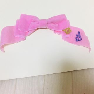 ルルゲッタ(Leur Getter)のCerise ☆刺繍リボンバレッタ  新品未使用(バレッタ/ヘアクリップ)