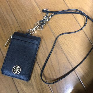 トリーバーチ(Tory Burch)のTORY  BURCH パスケース（店舗で購入したため正規品）(名刺入れ/定期入れ)