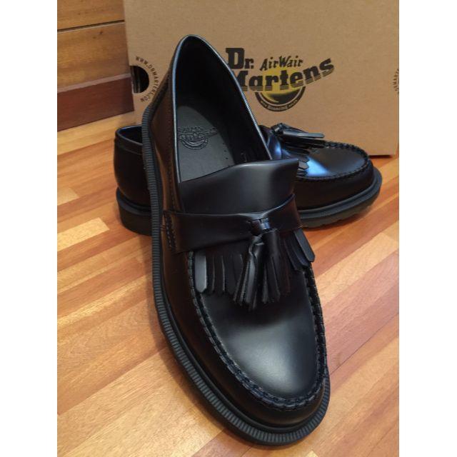 Dr.Martens ADRIAN  UK8  エイドリアン ローファーブラックblack素材