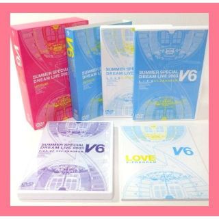 ブイシックス(V6)の送込★V6 LOVE&LIFE V+VV Program セット 初回 DVD(ミュージック)