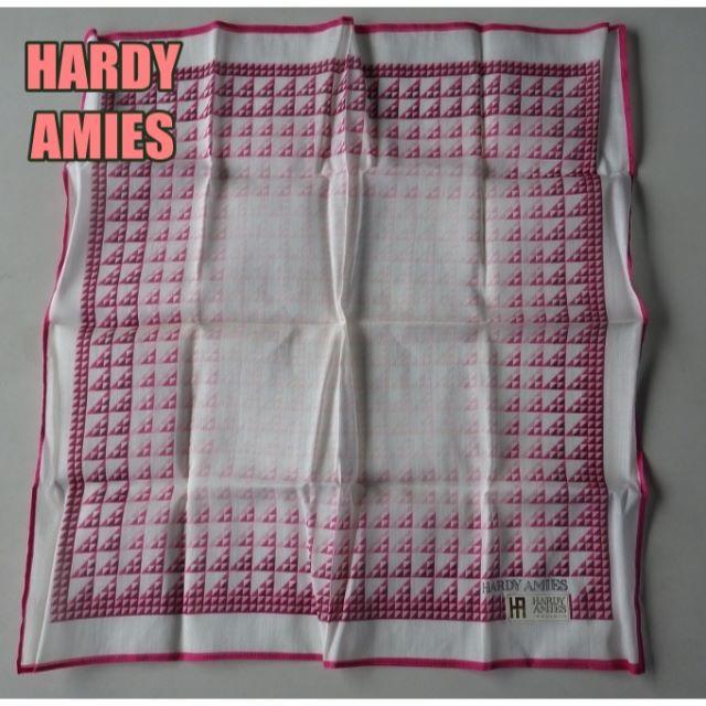 HARDY AMIES(ハーディエイミス)のHARDY AMIESハーディエイミス　昭和レトロハンカチ　幾何学模様 レディースのファッション小物(ハンカチ)の商品写真