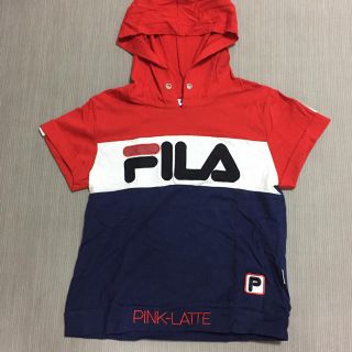 ピンクラテ(PINK-latte)のPINK-latte FILA コラボTシャツ(Tシャツ(半袖/袖なし))