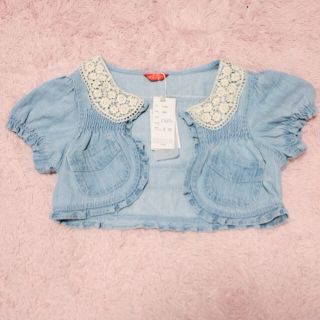新品！ボレロ形Gジャン(Gジャン/デニムジャケット)