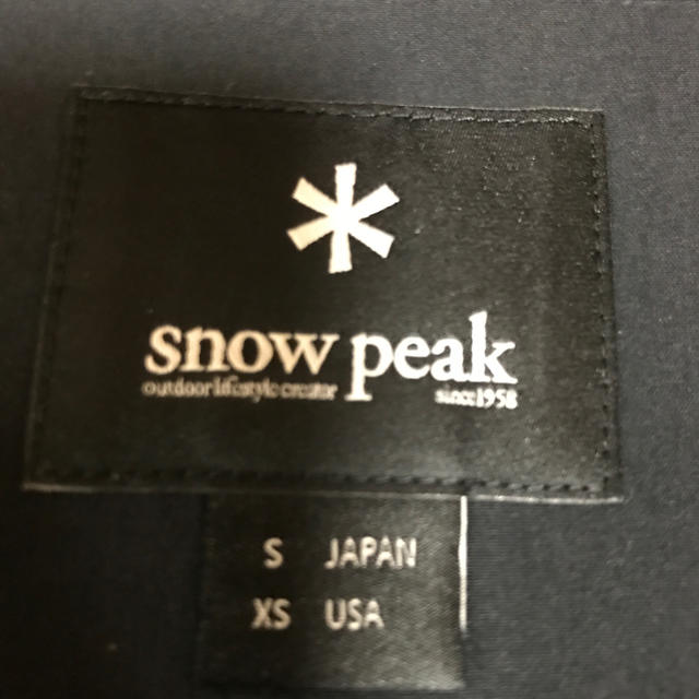 Snow Peak(スノーピーク)のスノーピーク シームレスマウンテンパーカー ノースフェイス好きにも‼️ メンズのジャケット/アウター(マウンテンパーカー)の商品写真